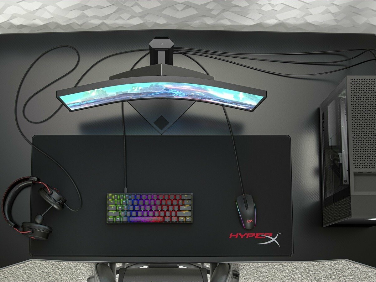 HP OMEN 27c QHD Curved 240 Hz Gaming Monitor boasts always-on low-blue light for eye health