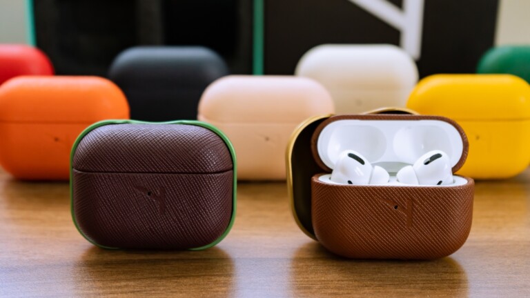 YOUROUS Innovative AirPods Pro Case has an N52 magnet and a stylish metal holster