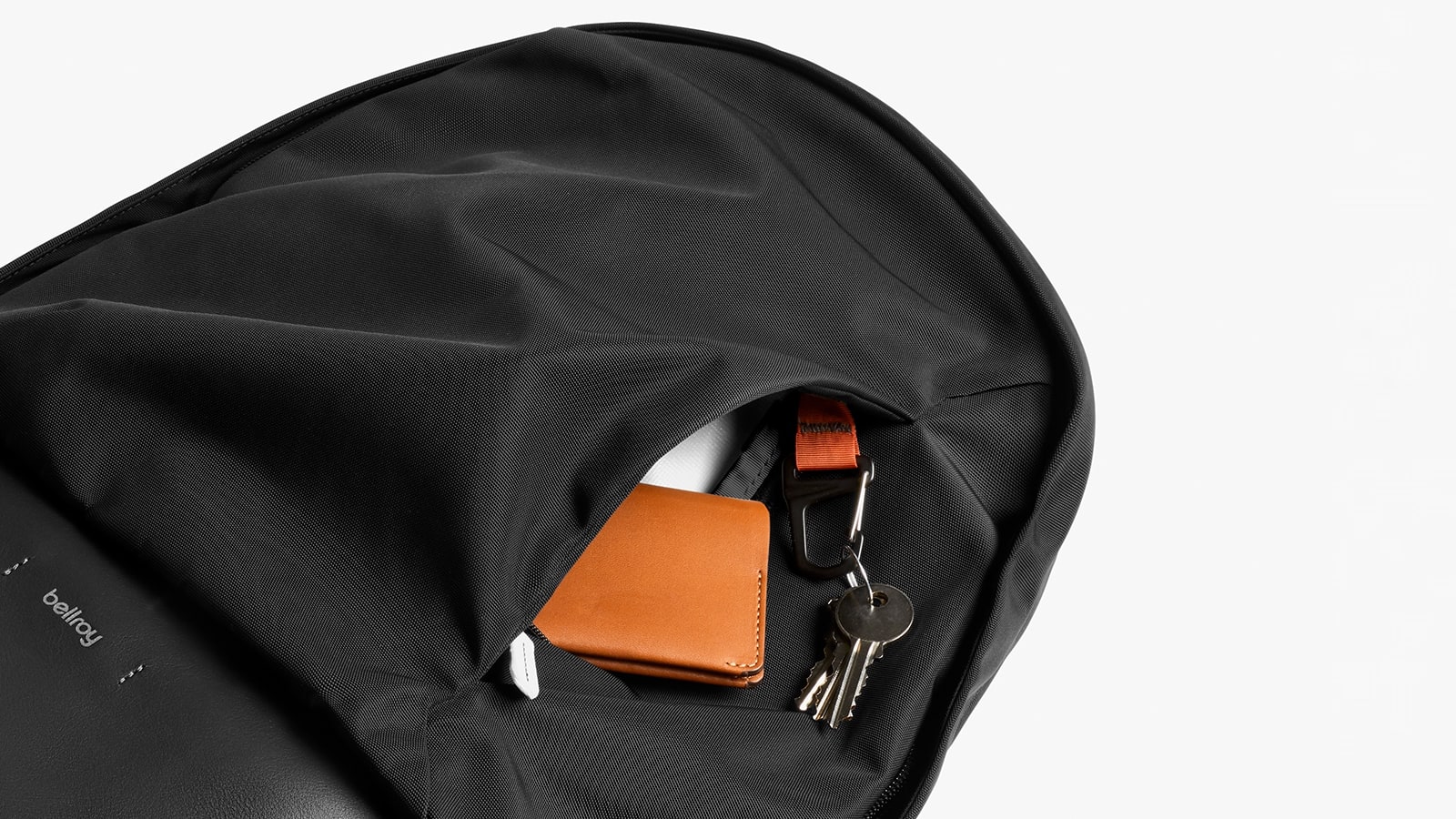 Bellroy Classic Backpack Premium Edition has a signature leather