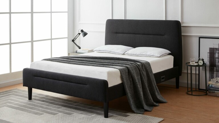 Koble Designs Nodd Smart Bed features wireless charging & USB port docks in the side rails
