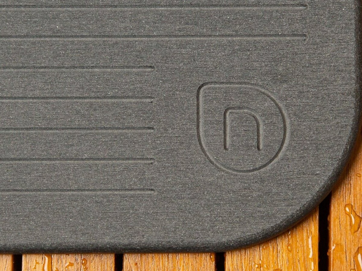 Nebia QuickDry Earth Bathroom Mat dries in minutes & is mold & anti