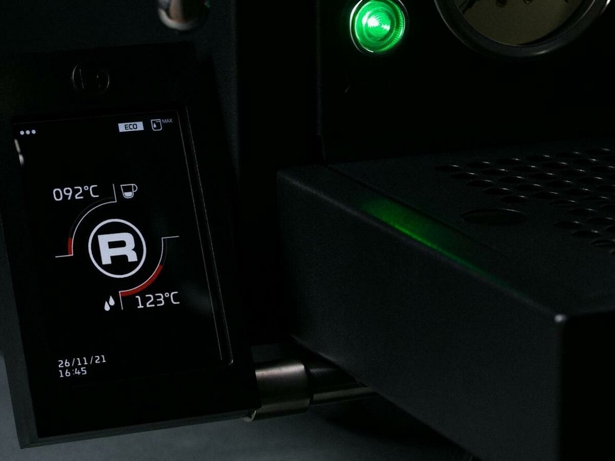 Rapha + Rocket R58 Espresso Machine has 2 independently operated PID
