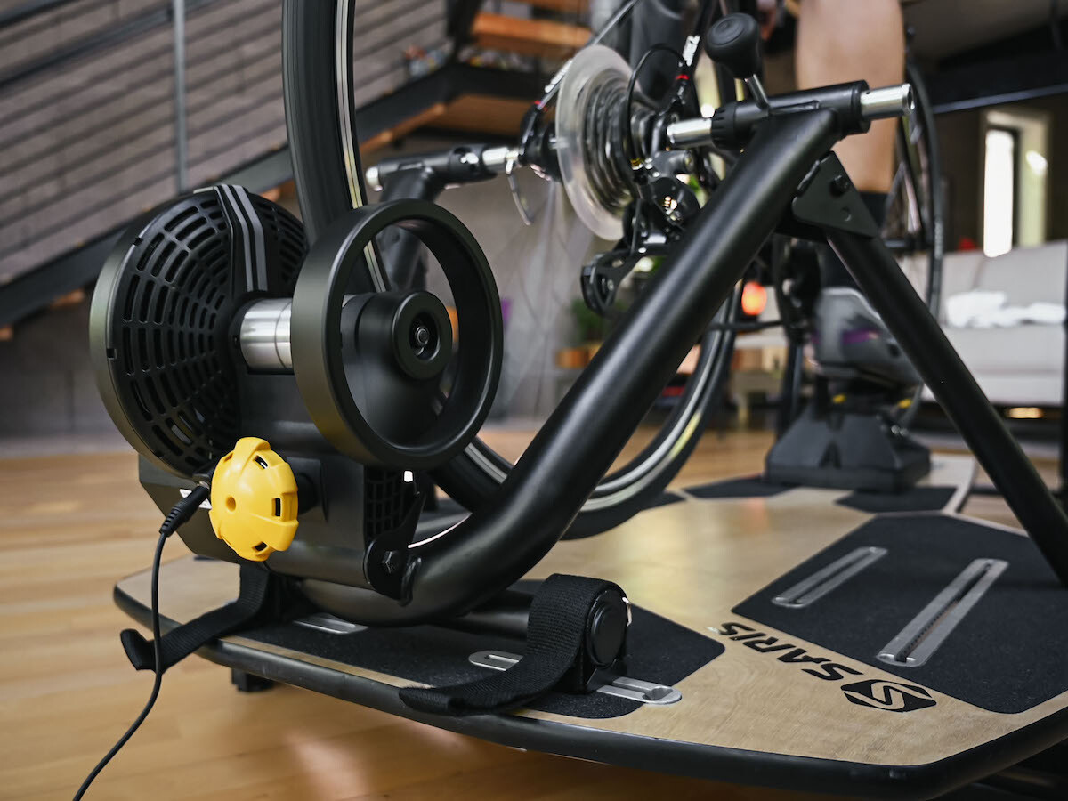 Saris M2 Smart Indoor Bike Trainer offers electromagnetic resistance & Zwift compatibility