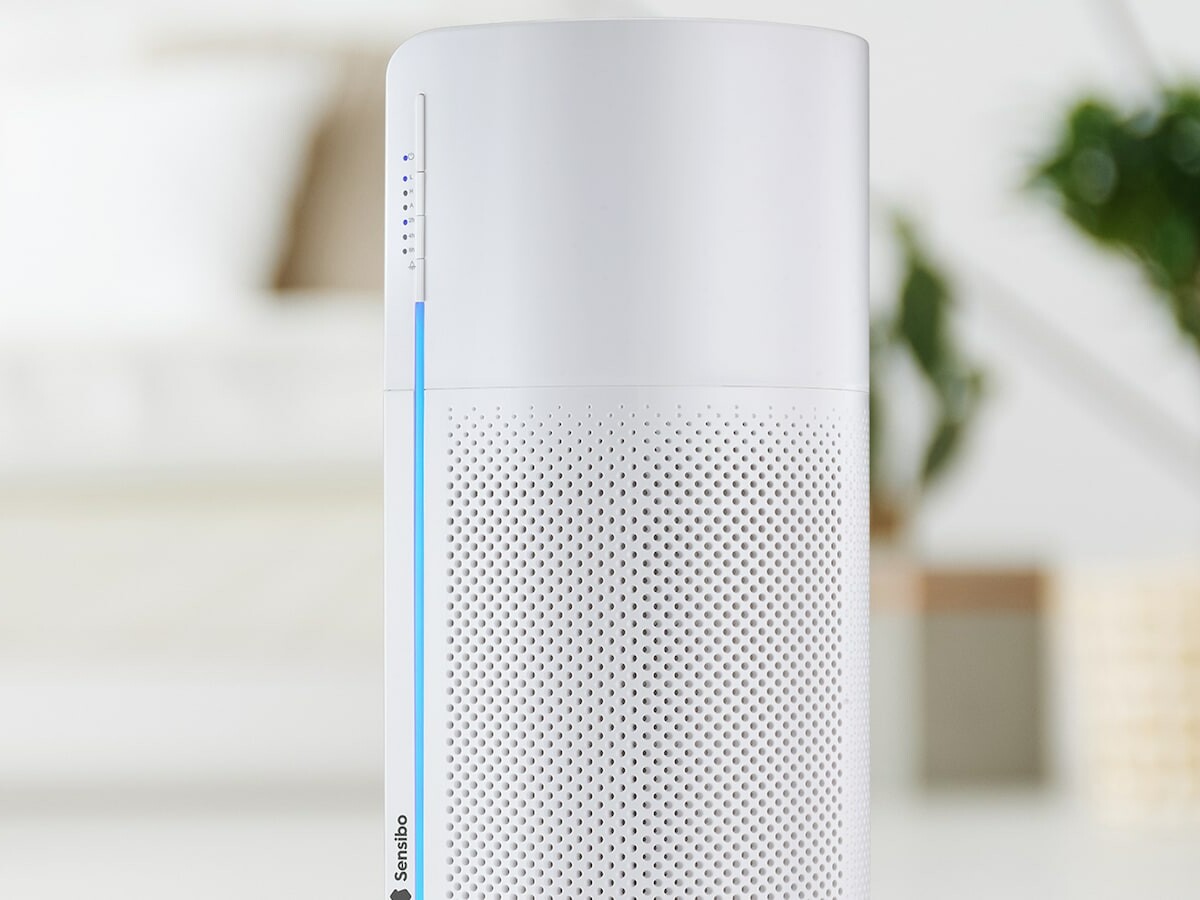 Sensibo Pure air purifier is powered by Pure Boost to protect against viruses and bacteria