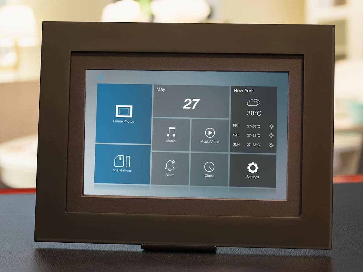 Simply Smart Home PhotoShare WiFi Digital Picture Frame holds more than