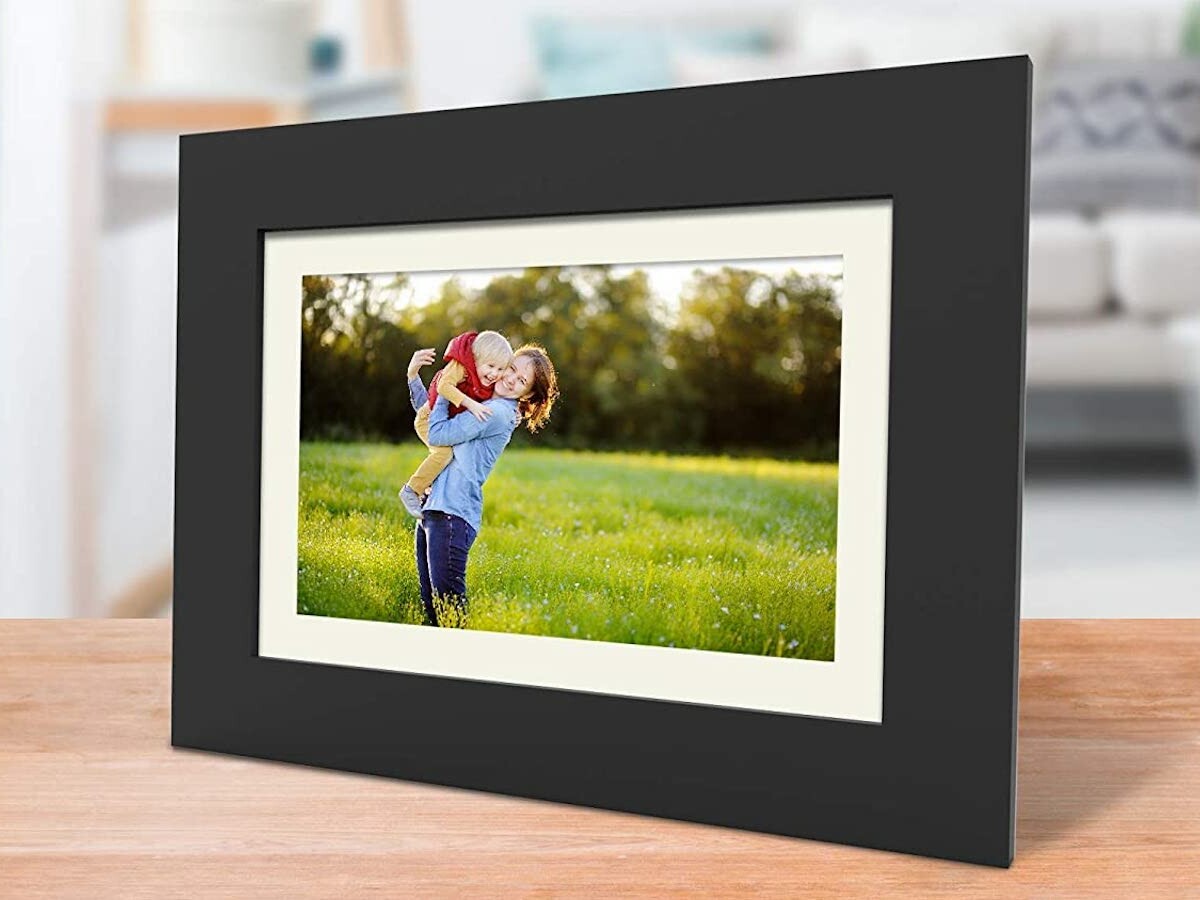 Simply Smart Home PhotoShare WiFi Digital Picture Frame holds more than