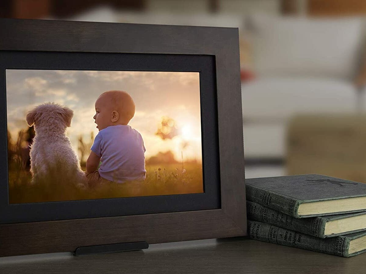 Simply Smart Home PhotoShare WiFi Digital Picture Frame holds more than