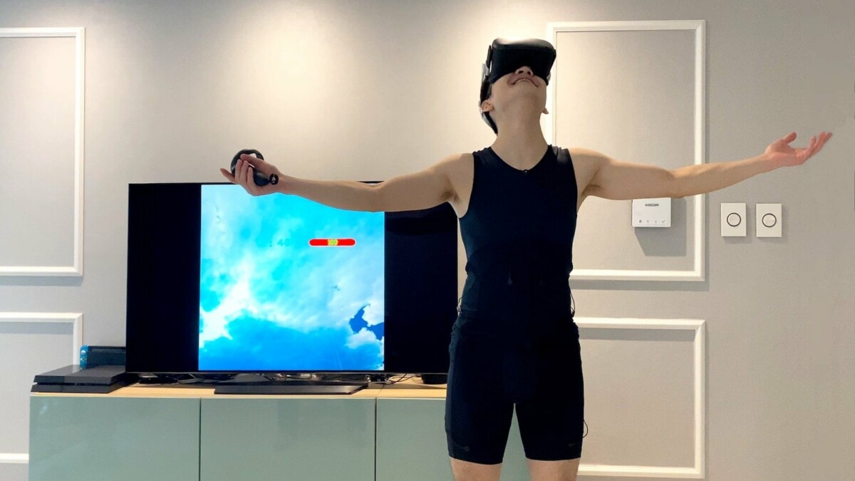 Workout Suit With Haptic Feedback