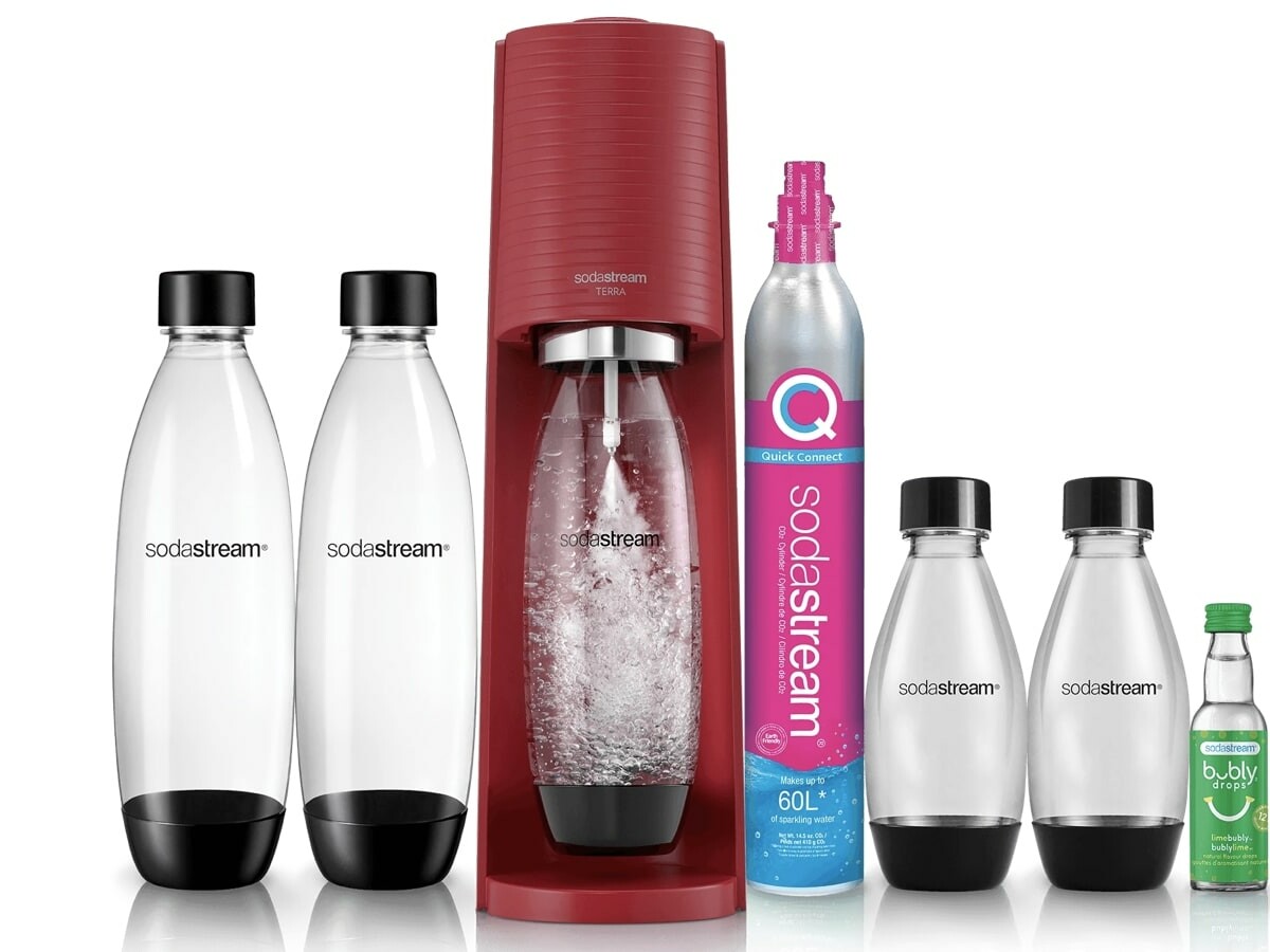 SodaStream Terra sparkling water maker lets you control your fizz level