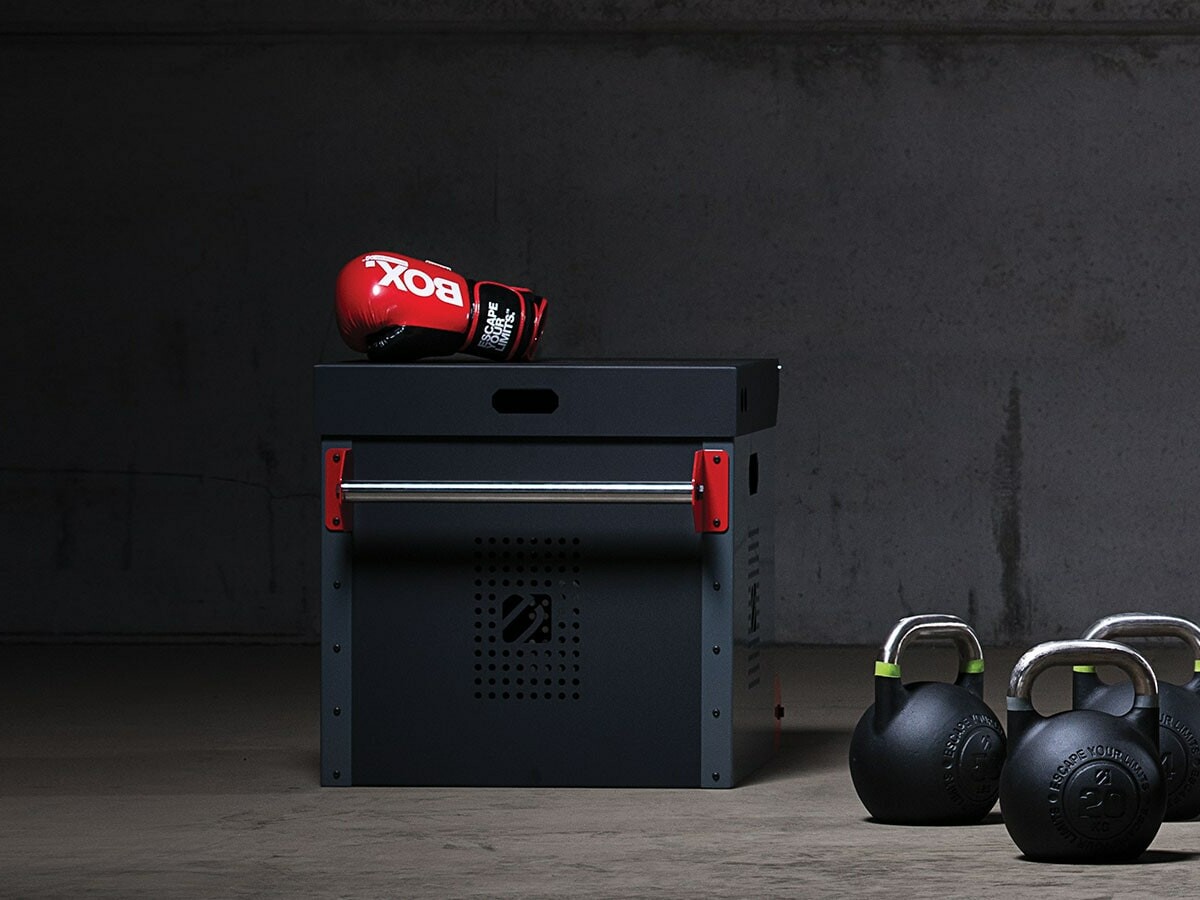 Escape Fitness Ammo Storage Box has a softclose lid and ventilation