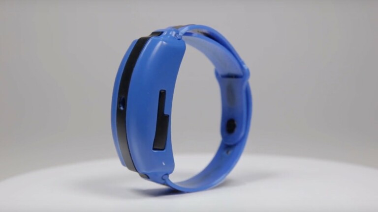 SOS personal safety device has a GPS locator, live audio & video, and a heart rate monitor
