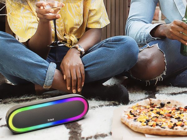 Tribit XSound Mega Portable Wireless Speaker has 3 listening modes and an adjustable strap