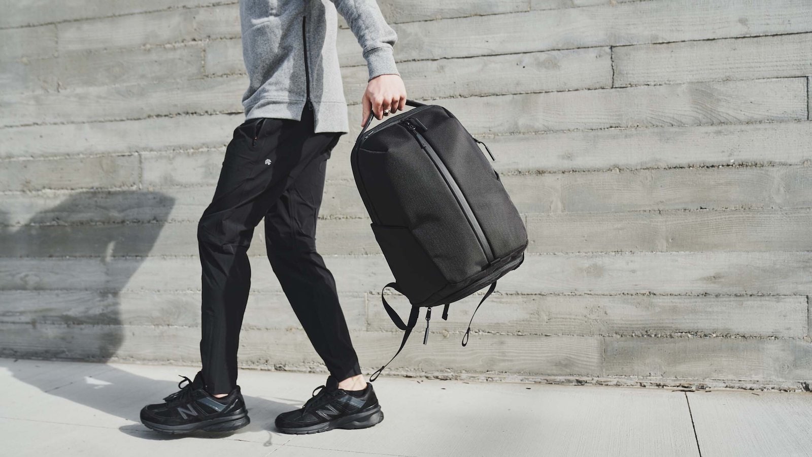 Aer Fit Pack 3 compact bag features laser-cut ventilation for