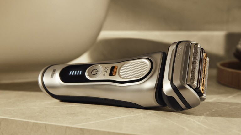 Braun Series 9 Pro electric shaver has a ProLift trimmer to cut both long and short hair