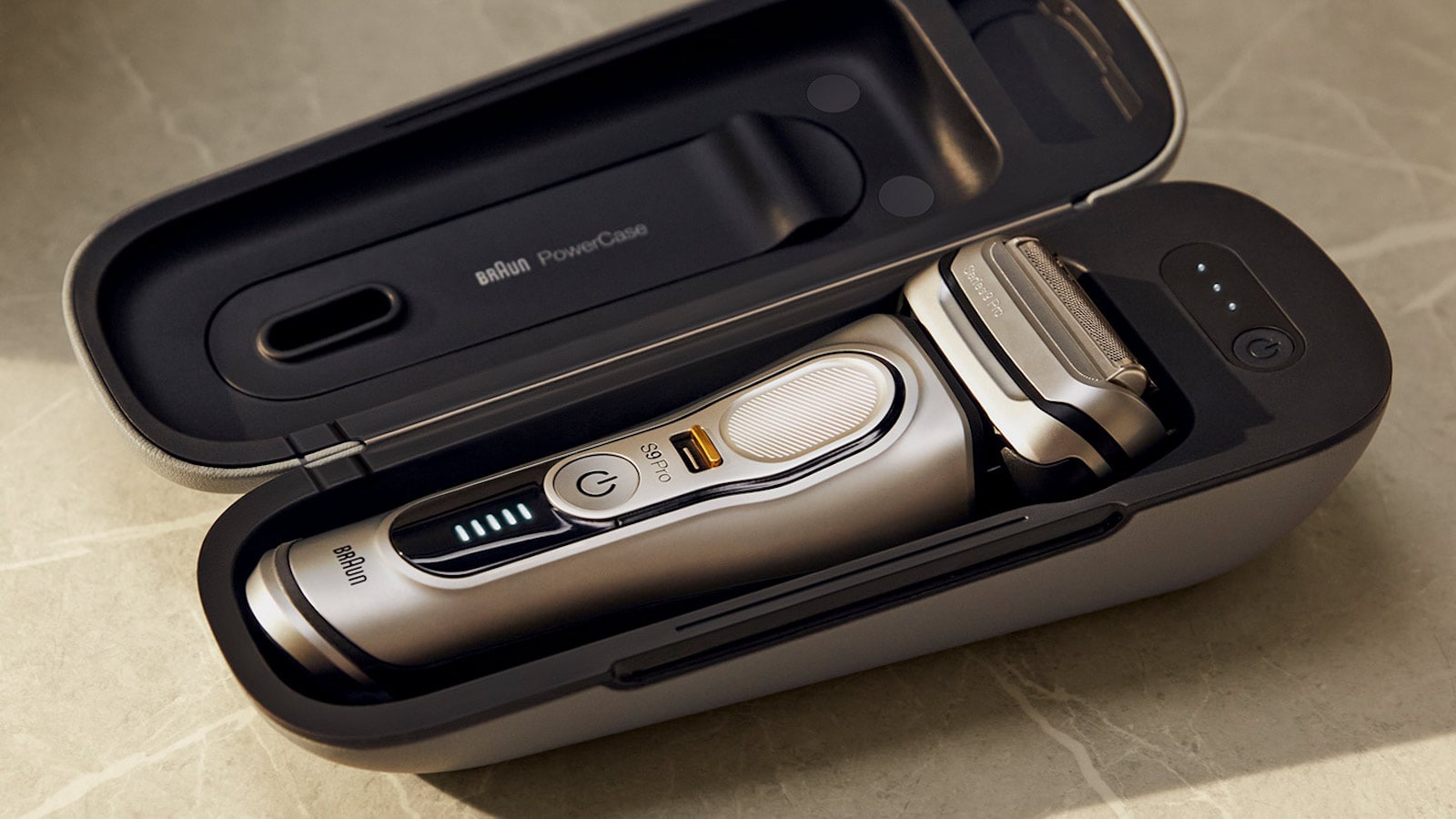 Braun series 9 efficient electric shaver cuts long & short hair