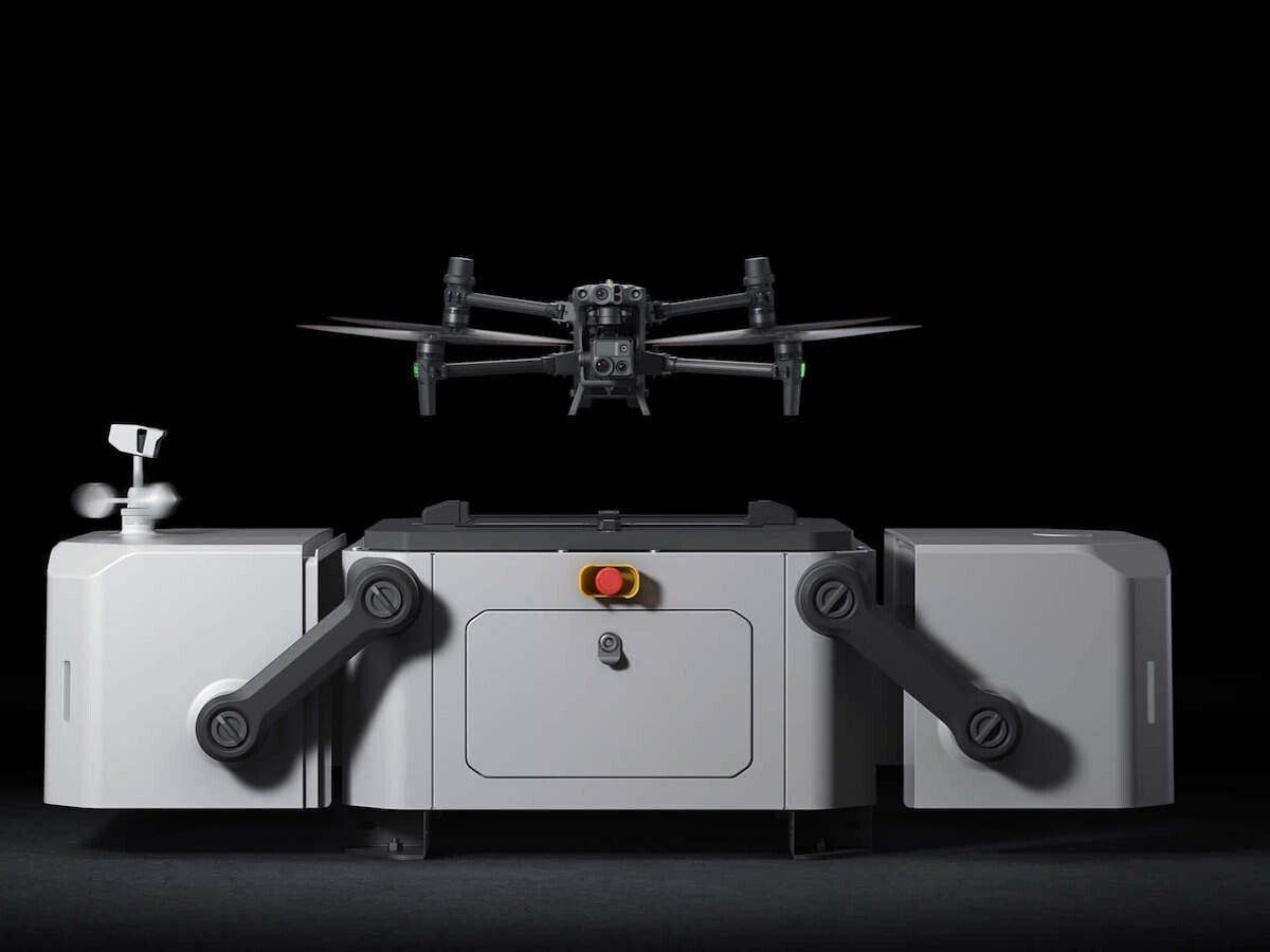 DJI Dock autonomous docking station helps you program your flights in