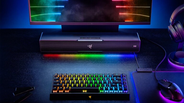 Razer Leviathan V2 PC gaming soundbar brings RGB lighting, <em class="algolia-search-highlight">Bluetooth</em> 5.2, and spatial audio