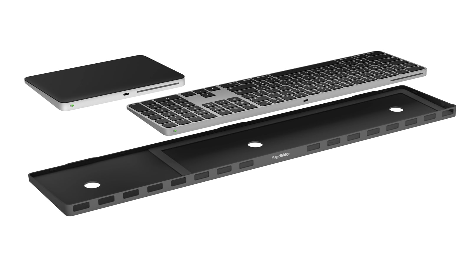 Twelve South MagicBridge turns your Magic Keyboard & Magic