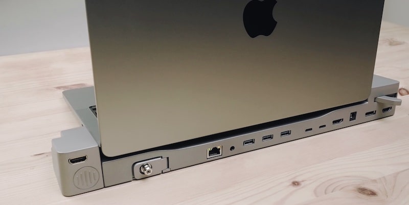 LandingZone MacBook Pro Docking Station for the 14″ and 16″ M1 MacBook Pro includes 15 ports