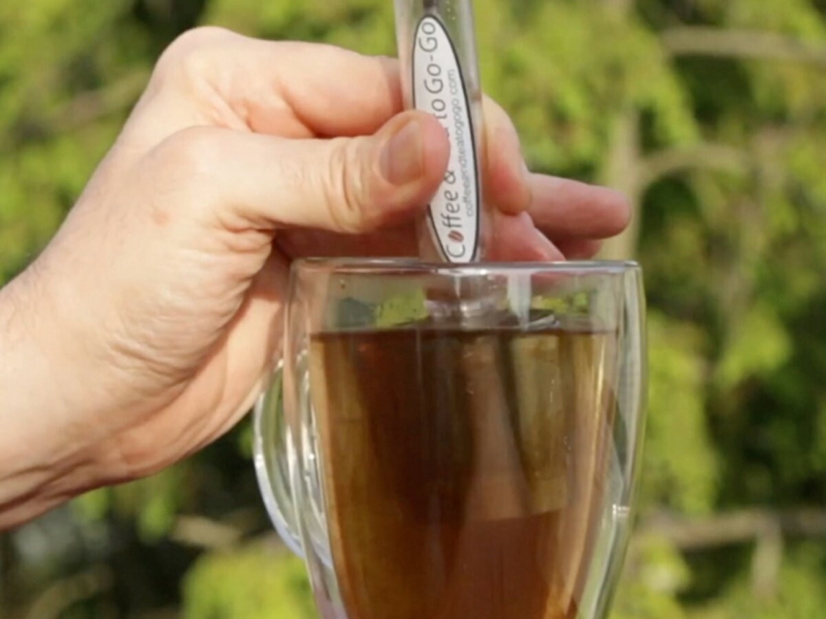 Coffee & Tea To Go Go portable brewing system lets you enjoy your ideal