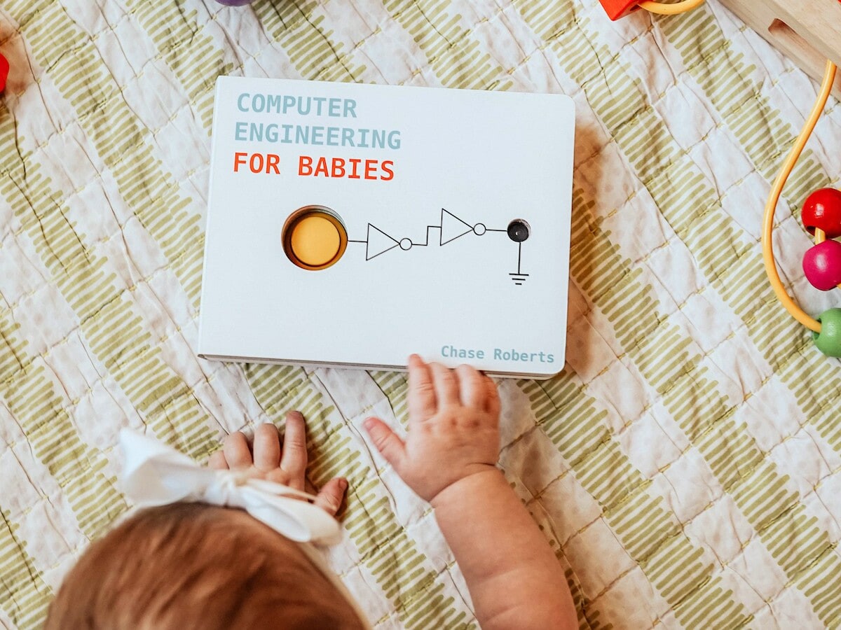 Computer Engineering for Babies educational book teaches basic computer logic gates