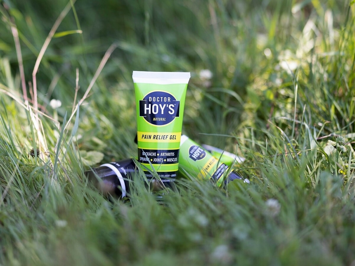Doctor Hoy’s Natural Pain Relief Gel rolls on to soothe arthritis, joint pain, and more