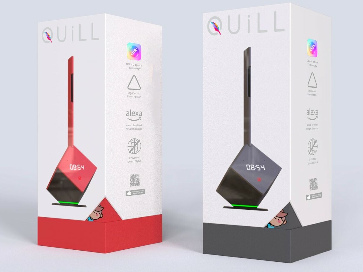 Quill colorpicking stylus boasts more than 16 million colors & an