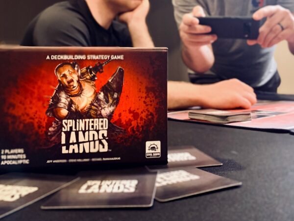 Splintered Lands deck-building card game is set in a post-apocalypse environment