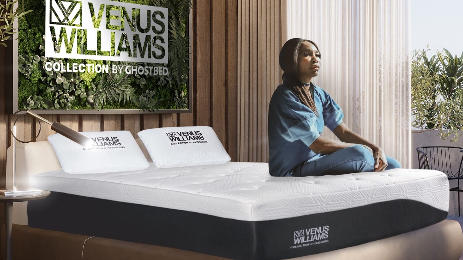 GhostBed Venus Williams Mattress Bedding Series