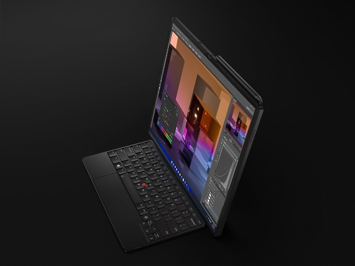 Lenovo NextGen ThinkPad X1 Fold 16" foldable PC has a portable design