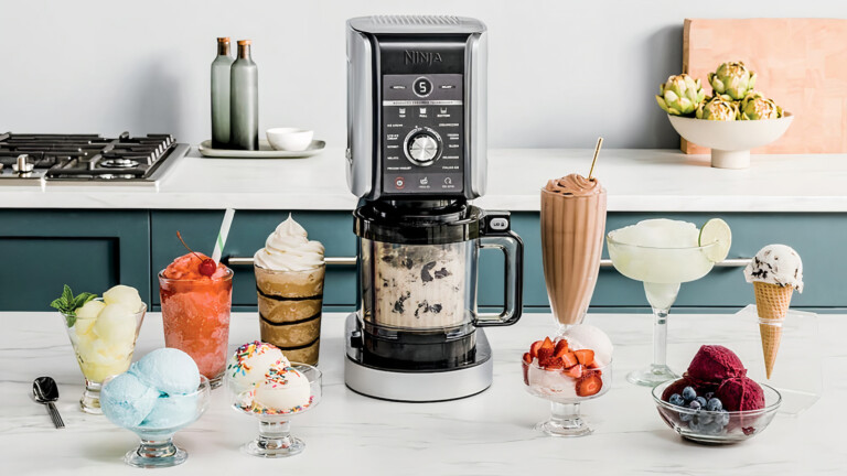 Ninja CREAMi Deluxe 11-in-1 ice cream & frozen treat maker can create customizable treats