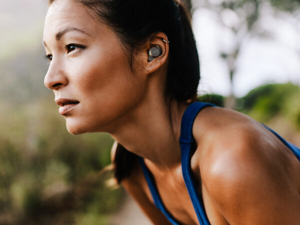Cleer Audio Roam Sport noise-canceling active earbuds have Freebit wings for a comfy fit