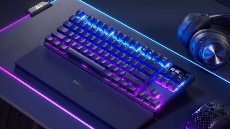 SteelSeries Apex Pro TKL Wireless (2023) gaming keyboard has OmniPoint 2.0 switches