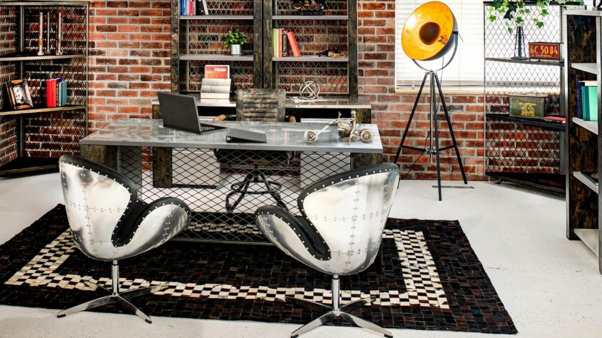 The Urban 9–5 Urban-Industrial Executive Desk adds a focal point to your  office » Gadget Flow