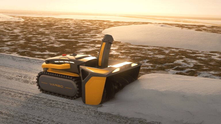 Yarbo Snow Blower S1 intelligent snow removal robot helps you remove snow without any pain