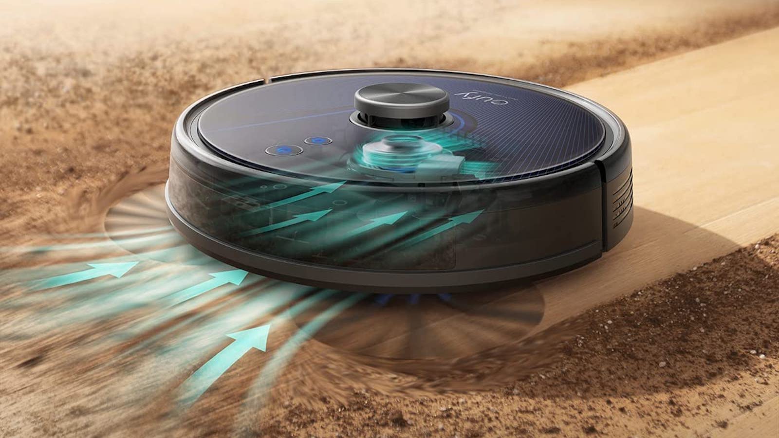 eufy RoboVac L35 Hybrid+ robotic vacuum cleaner comes with an auto