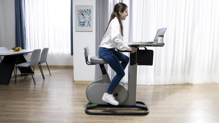 Acer eKinekt BD 3 bike desk allows you to work, exercise & generate your own electricity
