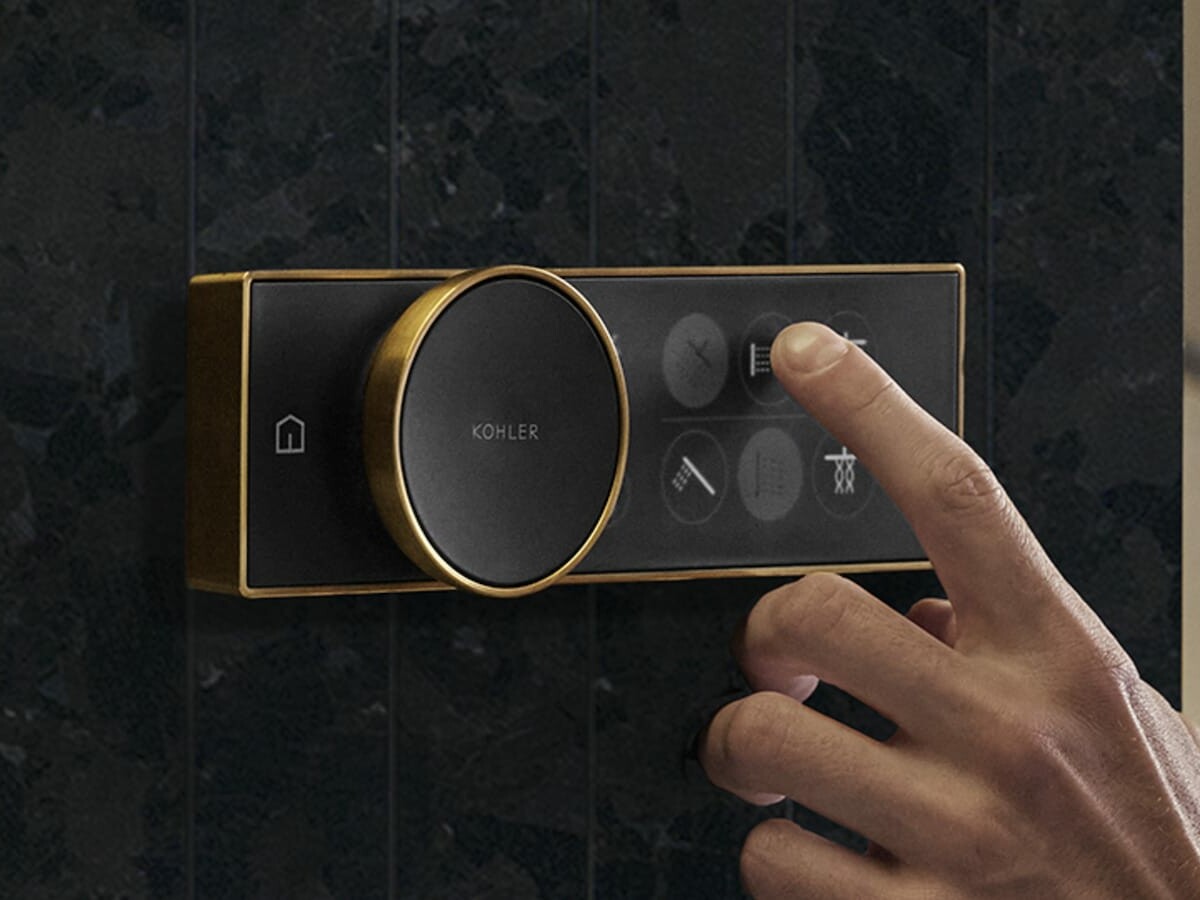 Kohler Anthem Digital Valves and Controls set water temperature