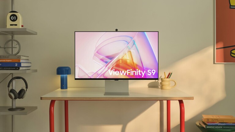 Samsung ViewFinity S9 Monitor has a 5K 27” screen optimized for creative professionals