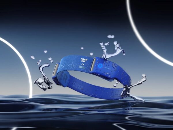 HAKII MIX open-ear headband-style headphones help you remain aware of your surroundings