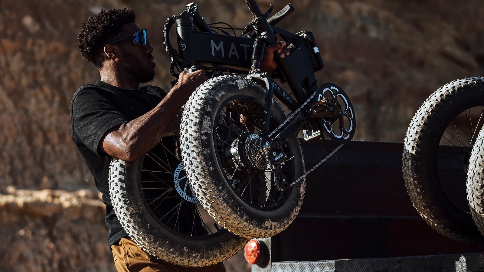Mate Bike Mate X rugged foldable eBike has enough voltage for a