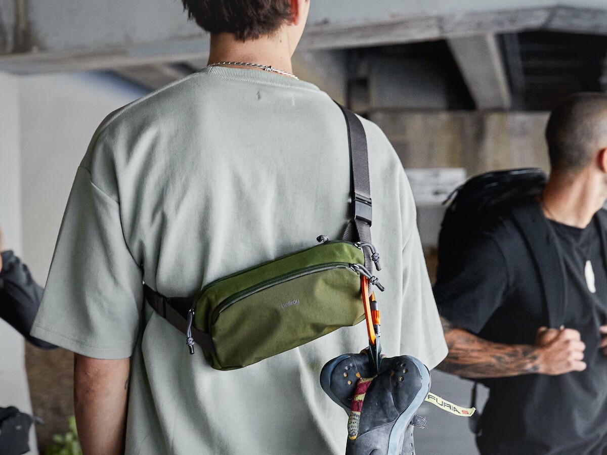 Bellroy Venture Ready Sling 2.5L has a rugged design for your small adventure gear
