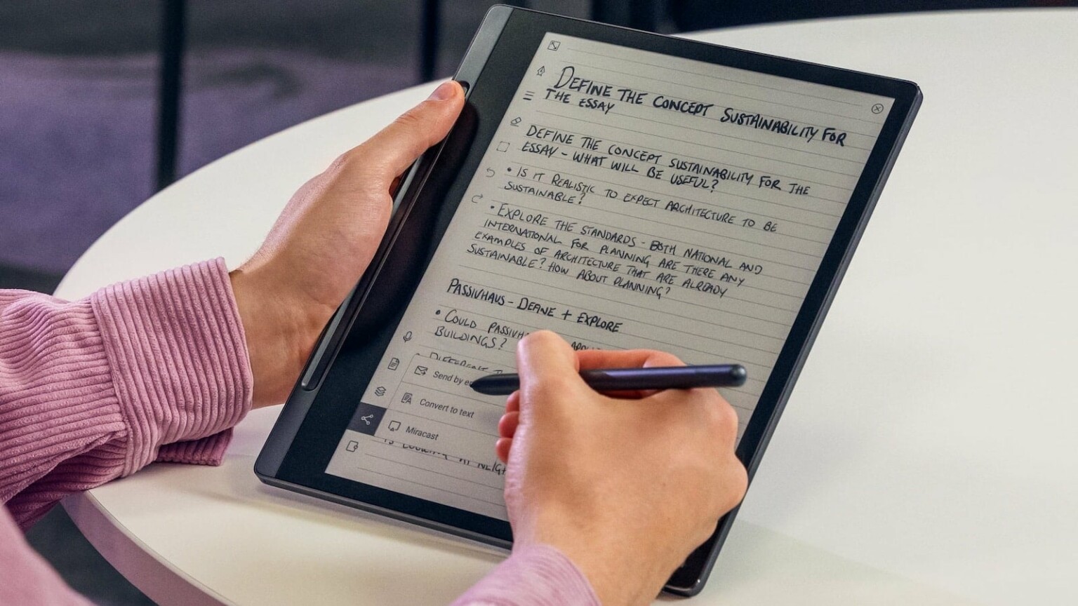 Best Tablet To Take Notes With Pen Smart notebooks, tablets & smart pens to bring your handwritten notes