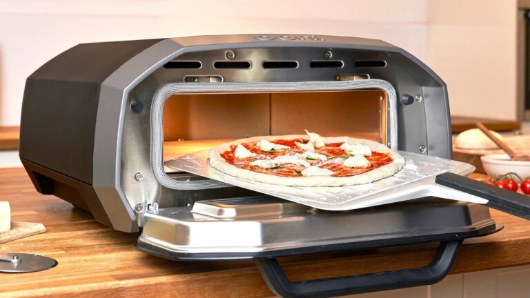 Ooni Volt 12 electric pizza oven has an all-electric design for indoor and outdoor use