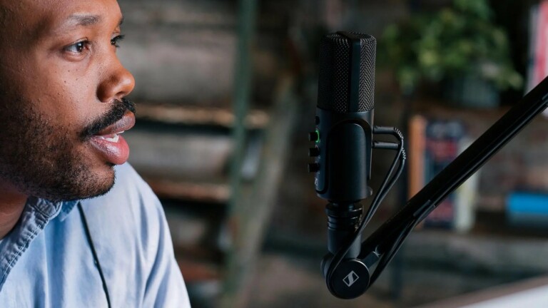 Sennheiser Profile USB Microphone has a cardioid condenser capsule & streaming features