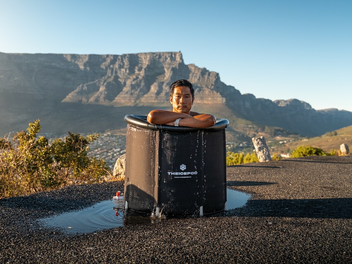 The Ice Pod innovative, portable & affordable solution offers cold water therapy anywhere