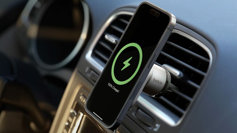 Belkin BoostCharge Pro Wireless <em class="algolia-search-highlight">Car</em> Charger offers fast, secure MagSafe charging on the go