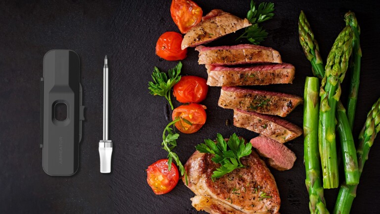 ARMEATOR ONE Smart Bluetooth Meat Thermometer ensures you cook every meal like a pro