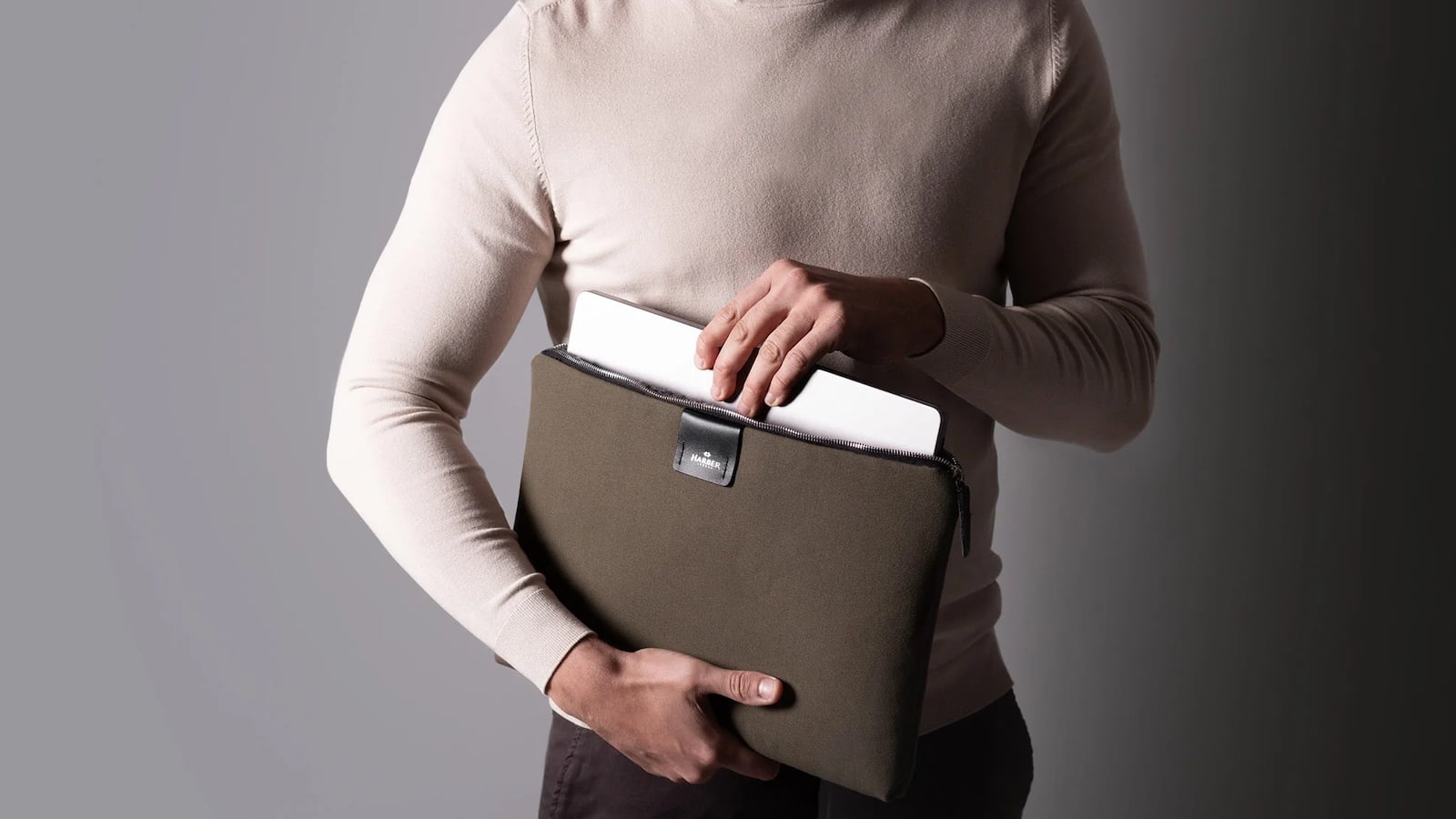 This Zippered Sleeve for MacBook has a stylish, perfect fit