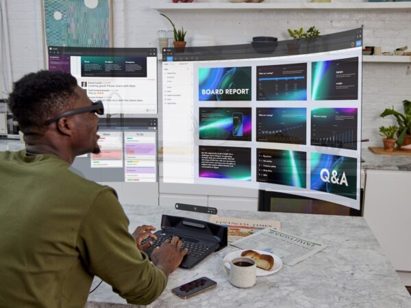 Sightful Spacetop G1 AR Laptop Gives Users a Private, Portable & Productive Workspace